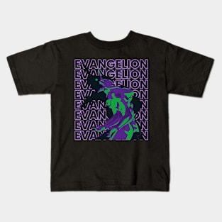 evangelion with type Kids T-Shirt